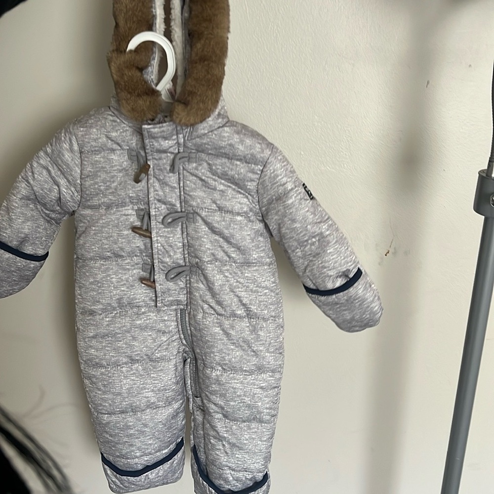 OshKosh B'gosh Gray Baby Snowsuit